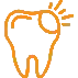 Shining tooth icon